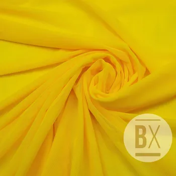 Tyl elastický - Žlutá jasná