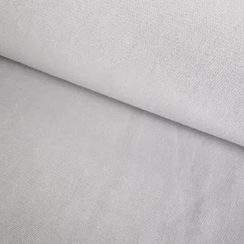 Teplákovina Uzlík Bio Bavlna Washed 375g - Šedá světlá