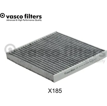 Ventilátor topení a klimatizace Filtr, vzduch v interiéru VASCO X185