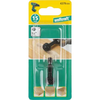 Vrták Vrták do dřeva Wolfcraft 4379000 15 mm