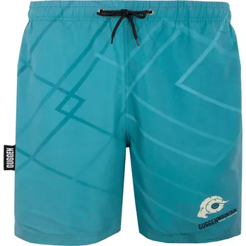 Pánské plavky GUGGEN MOUNTAIN Pánské plavecké kraťasy B5 S MODRÁ