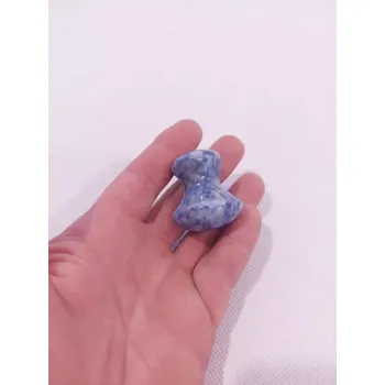 GUASHA - Modrá Masážní Houba z Jadeitu