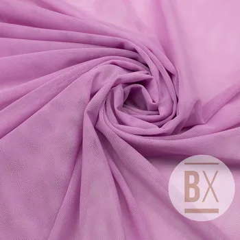 Tyl elastický - Fialově Růžová