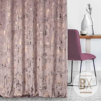 Velvet SAVIA GOLD š.280cm - Starorůžová