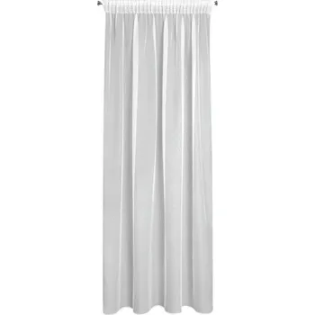 Záclona HOTOVÁ ZÁCLONA TAMINA NA PÁSCE 140X270 CM BÍLA
