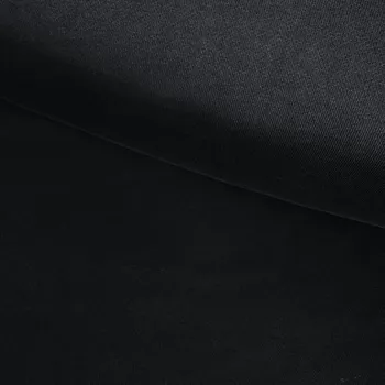 Teplákovina Uzlík Bio Bavlna Washed 375g - Černá