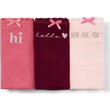 Dámské spodní prádlo 3x KALHOTKY ATLANTIC SPORTOVNÍ KALHOTKY BAVLNA 3LP135 XL