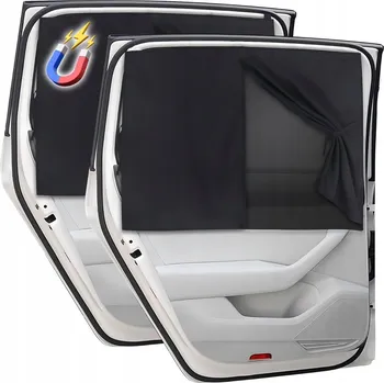 Stínítko do auta Moskytiéra Sluneční clona do auta na okno VELKÁ 2 KS