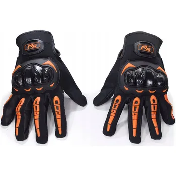 Moto bunda MOTOCYKLOVÉ RUKAVICE MCS-17 ORANŽOVÉ VELIKOST S