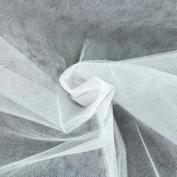 Tyl svatební hrubší 300 cm - Bílá