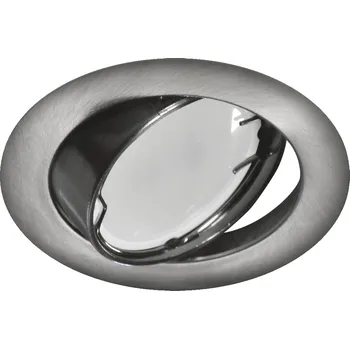 Stropní svítidlo zapuštěné Ideus 50 W GU10 2 cm stříbrné