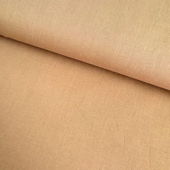 Bavlna jednobarevná - Hnědá karamelová světlá