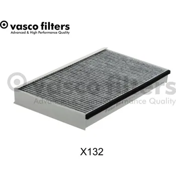 Ventilátor topení a klimatizace Filtr, vzduch v interiéru VASCO X132