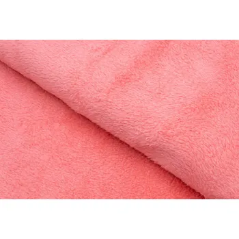 Babysoft jednobarevný - Oranžová lososová světlá