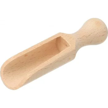 Naběračka Dřevěná naběračka na sůl a koření - 10 cm