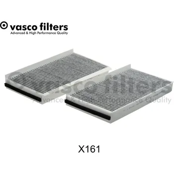 Ventilátor topení a klimatizace Filtr, vzduch v interiéru VASCO X161