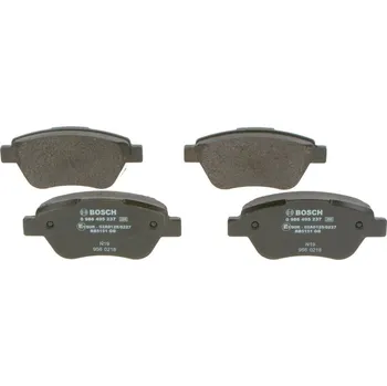 Brzdová destička Sada brzdových destiček, kotoučová brzda BOSCH 0 986 495 237