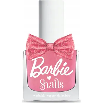 Panenka Lak na nehty pro děti Barbie Snails - Hello World