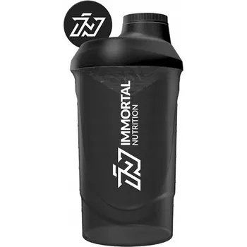 Shaker Šejkr Immortal Nutriion 600 ml černý