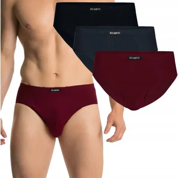 Podprsenka Atlantic Slipy červené barvy velikost L