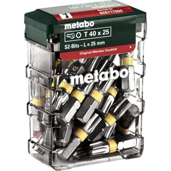 Bit METABO Sada bitů T40 S2 25 ks