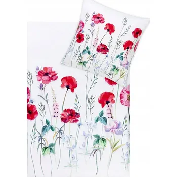 Povlečení Povlečení saténové 155x200 cm Christy 4824/460 červené