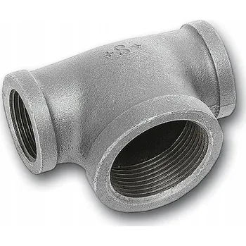 Fitinka T-rozdělovač 1"x5/4"x1" pozink redukční litina SANHA 913011141V#