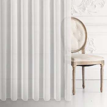 Záclonová látka Aden nemačkavá š. 300 cm - Máslová