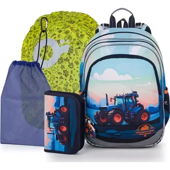 Školní batoh Školní batoh Traktor Topgal ELLY 25015 SET LARGE