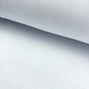 Teplákovina počesaná 300g - Bílá