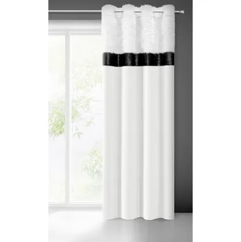 Závěs HOTOVÝ ZÁVĚS JASMIN 140X250 CM BÍLA