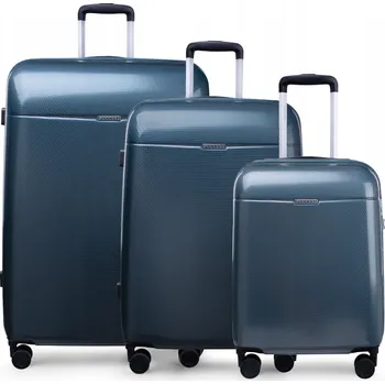 PUCCINI Sada CESTOVNÍCH KUFRŮ PC Polykarbonát 3v1 PC052 7