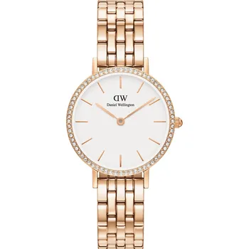 Hodinky Daniel Wellington DW00100666 Petite Lumine Bezel 5-Link Melrose 28mm 3ATM