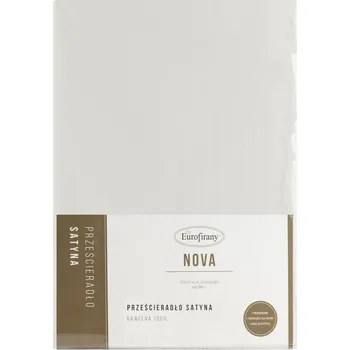 Prostěradlo NOVA PROSTĚRADLO 180X210 CM SVĚTLO ŠEDÉ