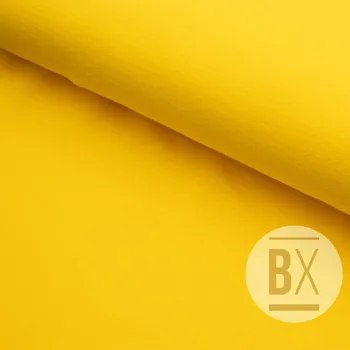 Teplákovina s lycrou - Žlutá slunečnice