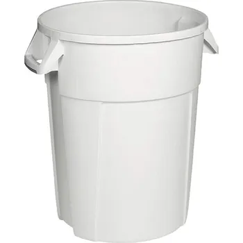 Odpadkový koš Gastro Plastový koš na potraviny 85 l, bílý