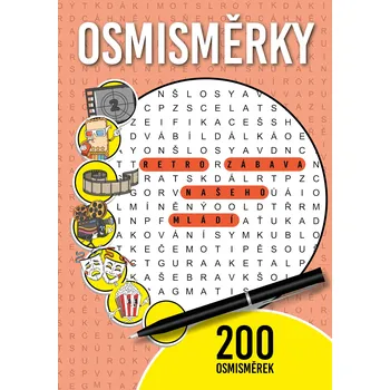 Kniha Osmisměrky - Retro zábava našeho mládí