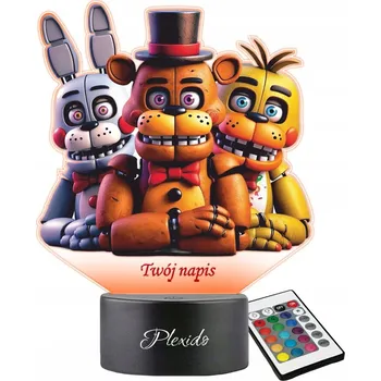 Lampička Plexido vícebarevná Noční lampa