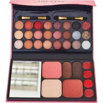 Oční stíny Kompaktní paletka na líčení - oční stíny, konturování, rty - 33 odstínů