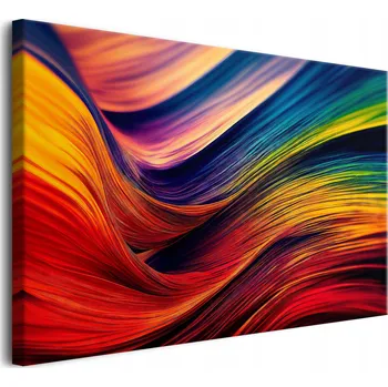 Obraz Barevný obraz na zeď Intenzivní barvy Styl moderního umění Obraz na plátně