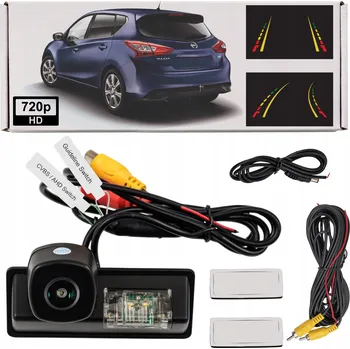 Zabezpečení domácnosti SUZUKI SX4 I GY SEDAN 2006-2013 COUVACÍ KAMERA FULL HD S DYNAMICKÝMI VODICÍMI LINIEMI