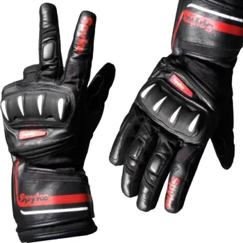 Moto rukavice MOTOCYKLOVÉ KOŽENÉ RUKAVICE SPYKE RALLY WP - M