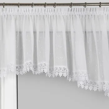 Záclona HOTOVÁ ZÁCLONA DAGMARA-3 400X65 CM BÍLA