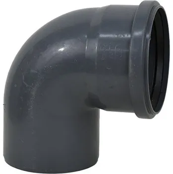 kanalizace PVC KANALIZAČNÍ KOLENO VNITŘNÍ 110/87 ŠEDÉ