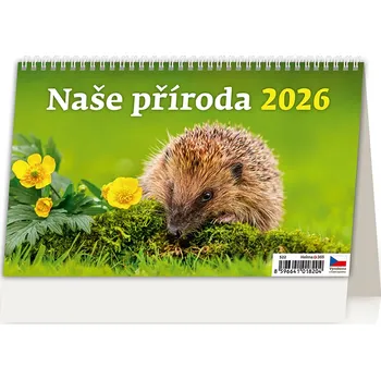 Kalendář Helma365 Stolní kalendář Naše příroda 2026