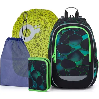 Školní batoh Školní batoh se zelenými prvky Topgal CODA 25019 SET LARGE