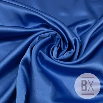 Satén Aqua - Modrá pařížská