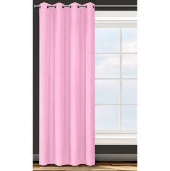 Váza HOTOVÝ ZÁVĚS DESIGN91 ADORE 140X250 CM SVĚTLORŮŽOVÁ