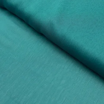 Šifon dvoutón - Zelená smaragd světlá