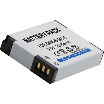 Baterie TRX pro Panasonic 1250mAh Baterie, pro fotoaparát, 1250mAh, Li-Ion, Pro Lumix DMC-FT5, TS5, TZ40, TZ41, TZ55, TZ60, TZ61, ZS30, kompatibilní s DMW-BCM13 TRX-BCM13E
